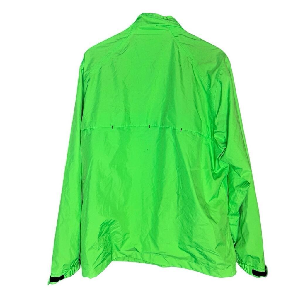 Nike Golf Storm-FIT Jacket Men’s Large Green Full Zip Windbreaker Waterproof - Picture 2 of 8